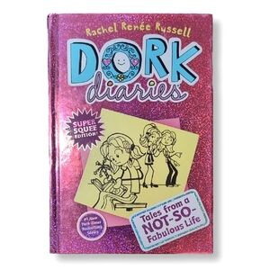 3/$20 Dork Diaries Super Squee Edition Hardcover Book Illustrated Teen Reading